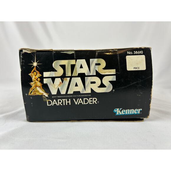 1977 Kenner Star Wars Darth Vader In Original Package Sealed  Vintage Kenner Star Wars Darth Vader 15 Inch Action Figure With Box